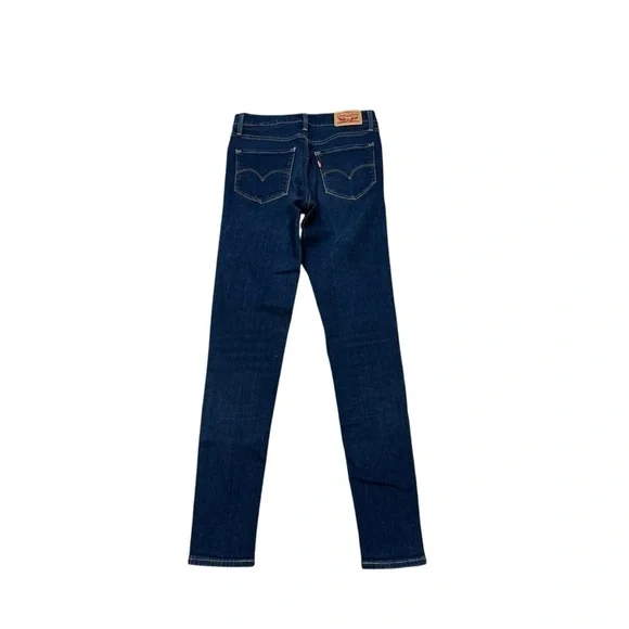 Levi’s Women’s Jeans | 720 High Rise Super Skinny 26 Dark Wash Blue Stretch - Picture 3 of 5